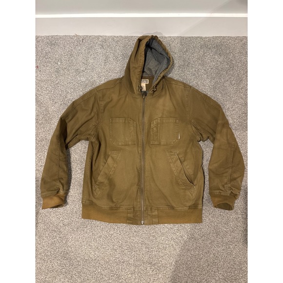 Duluth trading company heavy work jacket lined size large - Picture 1 of 4